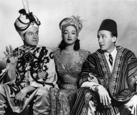 Road to Morocco movie scenes  L R Bob Hope Dorothy Lamour and Bing Crosby in a scene