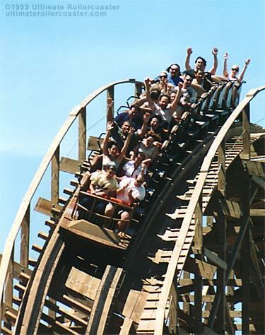 Roar (roller coaster) Flying Roar Six Flags Discovery Kingdom