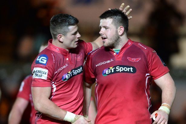 Rob Evans (rugby player) The Scarlets Debrief Prop Rob Evans is pushing for a