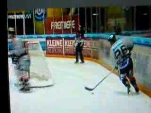 Rob Hisey Rob Hisey GREAT Hockey GOAL Graz Alba Volan YouTube