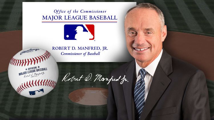 Rob Manfred New MLB Commissioner Rob Manfred39s letter to fans MLBcom