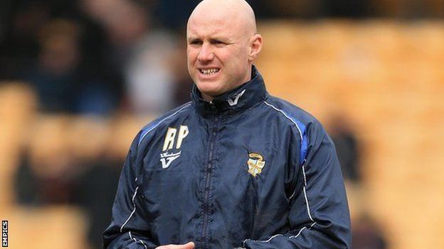 Rob Page BBC Sport Rob Page Port Vale appoint interim boss as