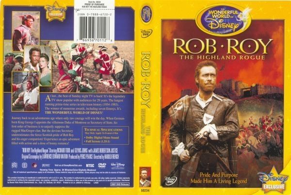 Rob Roy, the Highland Rogue Rob Roy The Highland Rogue 786936701128 Disney DVD Database