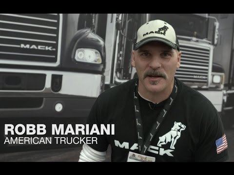 Robb Mariani Mack at the MidAmerica Trucking Show 2015 with Robb Mariani Day 1