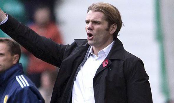 Robbie Neilson Neilson39s Hearts face Rangers in the Scottish Championship