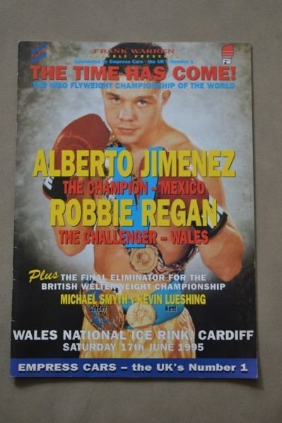Robbie Regan Robbie Regan Vs Alberto Jimenez Wbo Flyweight World Title