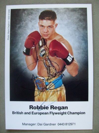 Robbie Regan Robbie Regan Former Wbo Bantamweight World Champion Signed