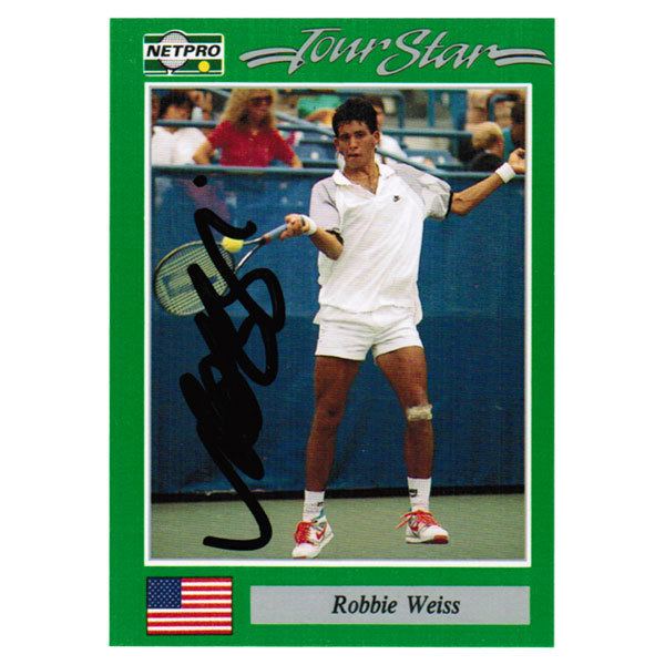 Robbie Weiss Robbie Weiss Signed Mens Card