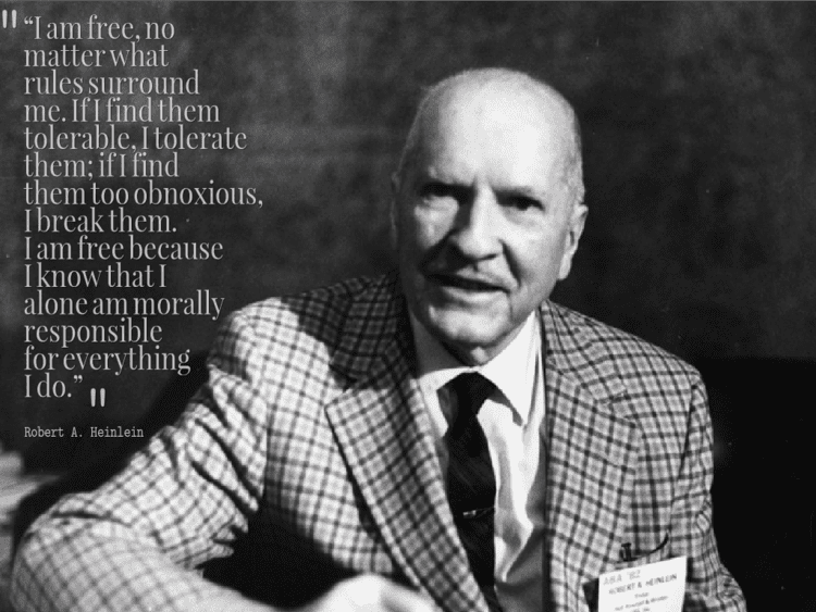 Robert A. Heinlein Robert A Heinlein Quotes QuotesGram