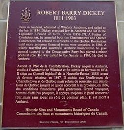 Robert B. Dickey CNHP Robert Barry Dickey Amherst NS Canadian National