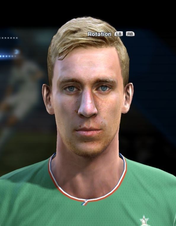 Robert Berić Beric Robert face for Pro Evolution Soccer PES 2013 made by