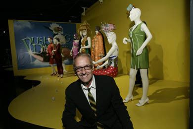 Robert Blackman Costume designer Robert Blackman with some of his works from ABC