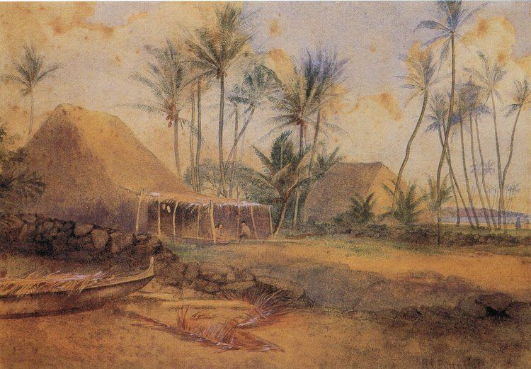 Robert C. Barnfield FileRobert C Barnfield Hawaiian Homes watercolor c 1885jpg