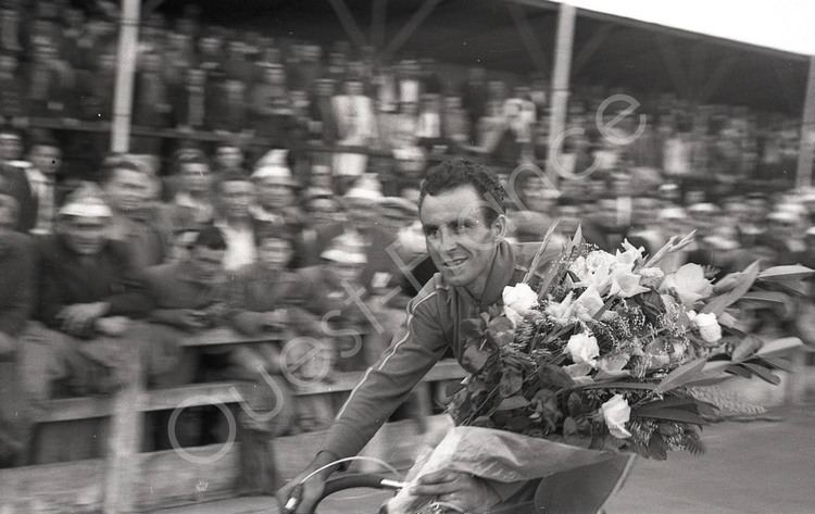 Robert Cazala Tour de France 1959 Etape Blain Nantes Robert Cazala maillot
