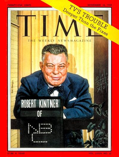 Robert E. Kintner imgtimeincnettimemagazinearchivecovers1959
