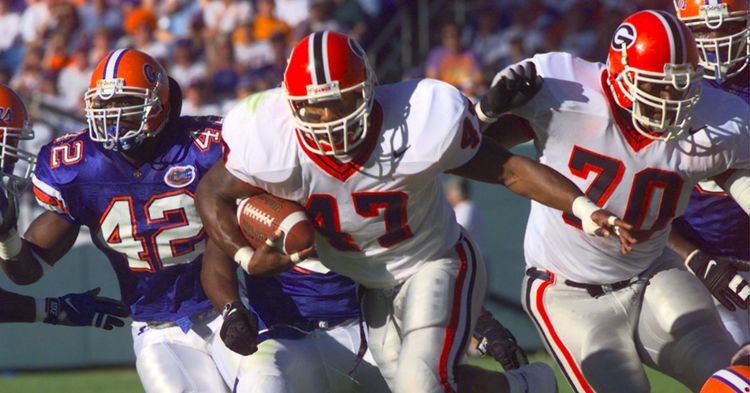 Robert Edwards (gridiron football) Throwback Thursday How AllSEC RB Robert Edwards was recruited to UGA