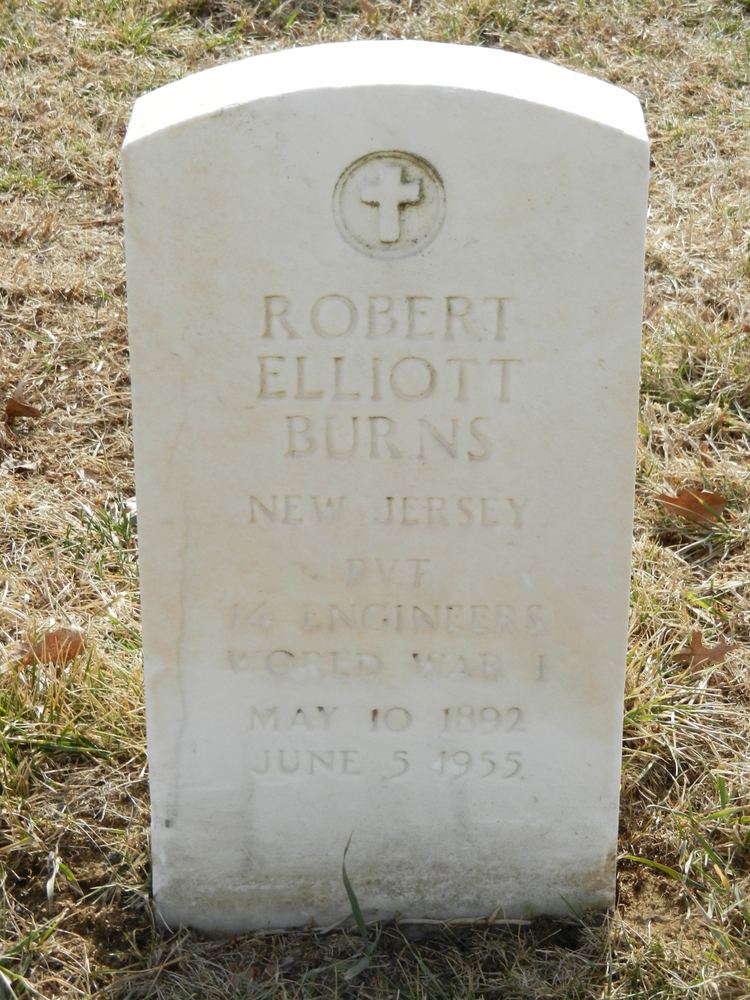Robert Elliott Burns Robert Elliot Burns 1892 1955 Find A Grave Memorial