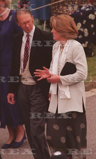 Robert Fellowes, Baron Fellowes Guests Sir Robert And Lady Jane Fellowes now Baron Fellowes Of