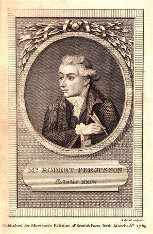 Robert Fergusson The Biographical Construction of Robert Fergusson 17741900 By