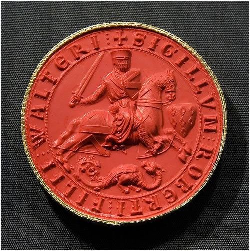 Robert Fitzwalter Seal of Robert FitzWalter d 1235 Trustees of the British