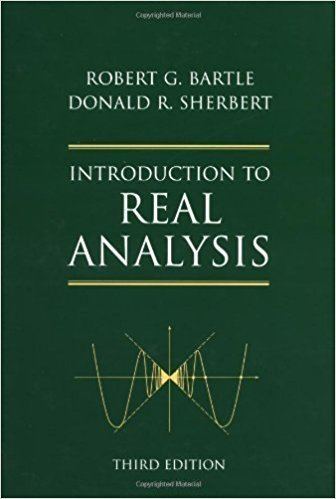 Robert G. Bartle By Robert G Bartle Introduction to Real Analysis 3rd third