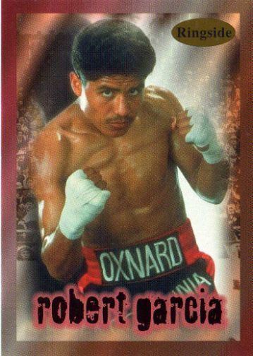 Robert Garcia (American boxer) Robert Garcia 44 1996 RINGSIDE Boxing Collectable