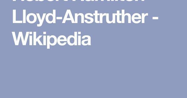 Robert Hamilton Lloyd-Anstruther Robert Hamilton LloydAnstruther Wikipedia Jacobi Richard Penn