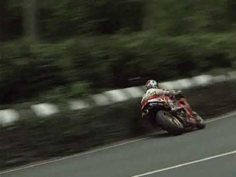 Robert Holden (motorcyclist) Robert Holden brushes the wall at the 1995 Senior TT YouTube