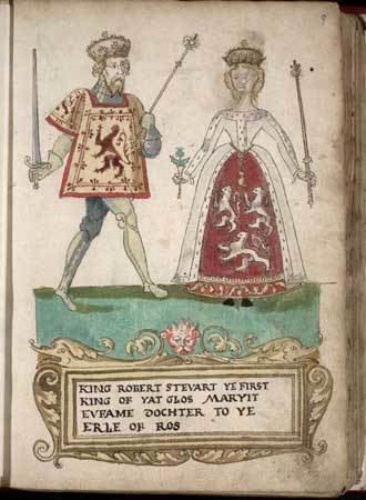 Robert II of Scotland The Two Wives of Robert II King of Scots Elizabeth Mure and