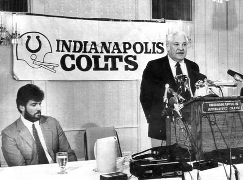 Robert Irsay Indianapolis Colts39 owner Robert Irsay Baltimore Sun