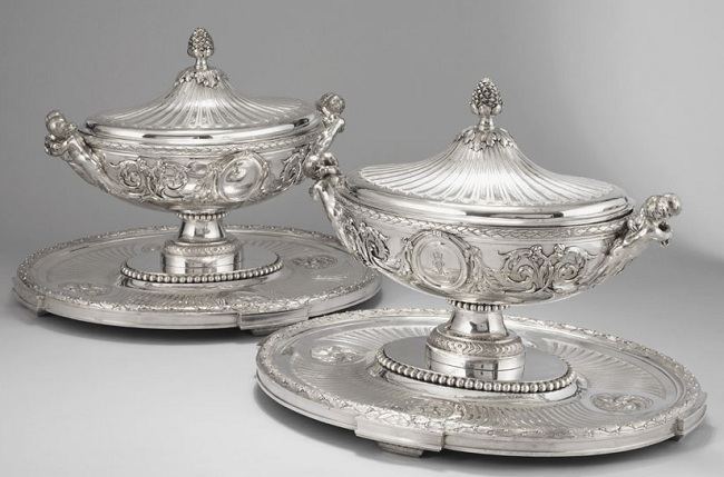 Robert-Joseph Auguste The Louvre Acquires Two Silver Tureens by RobertJoseph Auguste