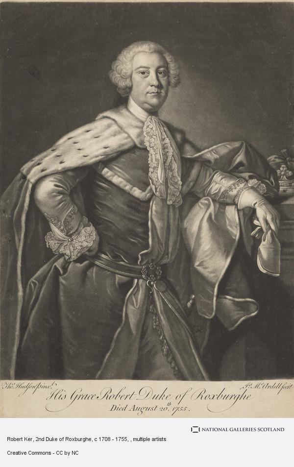 Robert Ker, 2nd Duke of Roxburghe Robert Ker 2nd Duke of Roxburghe c 1708 1755 National