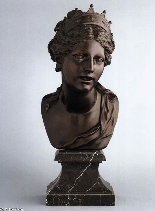 Robert Le Lorrain Bust of Thetisquot Bronze by Robert Le Lorrain 16661743