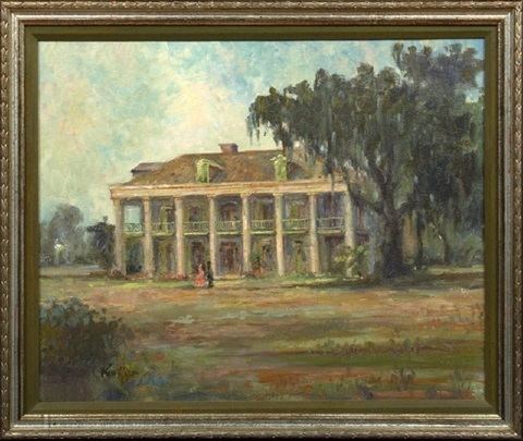 Robert Malcolm Rucker Houmas house plantation by Robert Malcolm Rucker on artnet