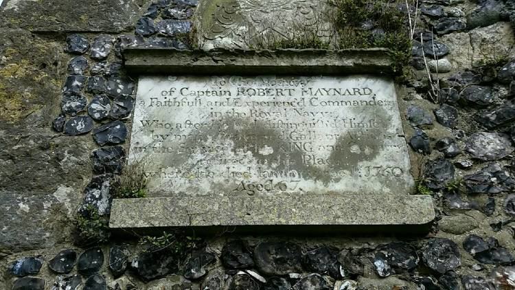 Robert Maynard Capt Robert Maynard 1683 1750 Find A Grave Memorial
