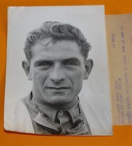 Robert Mignat RARE PHOTO PRESSE CYCLISME 1948 TOUR DE FRANCE ROBERT MIGNAT EQUIPE