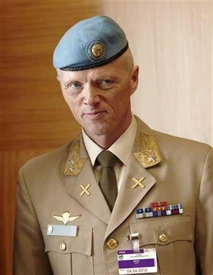 Robert Mood Norway general to lead UN observers in Syria CCTV News