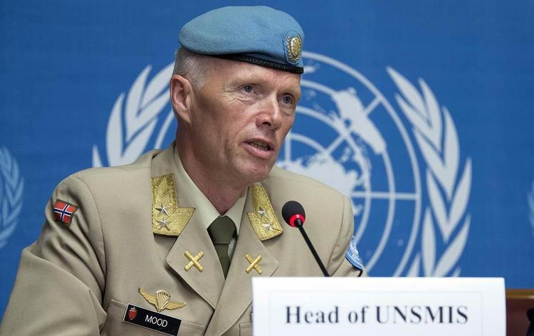 Robert Mood United Nations News Centre Syria chief UN observer