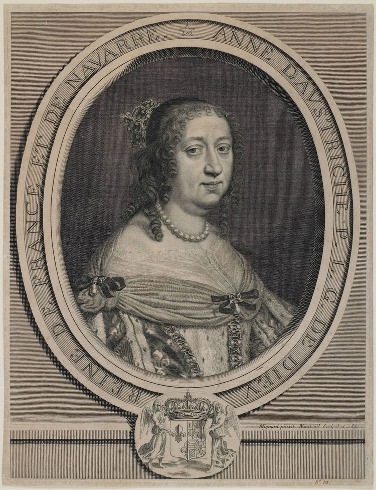 Robert Nanteuil FileRobert Nanteuil Anne d 39Autriche Reine de France