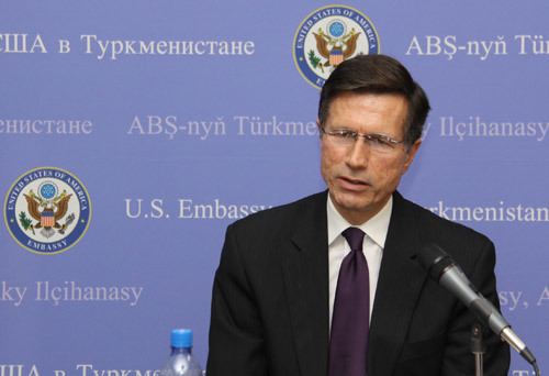 Robert O. Blake, Jr. Press Conference Ashgabat Turkmenistan Embassy of the