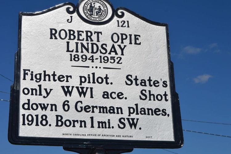 Robert Opie Lindsay Robert Opie Lindsay honored with historical highway marker