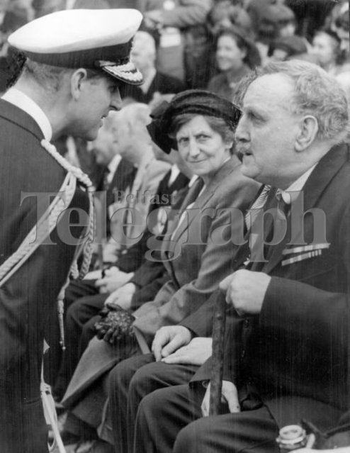 Robert Quigg The Queen NI visit 1953 The Duke of Edinburgh t 46880