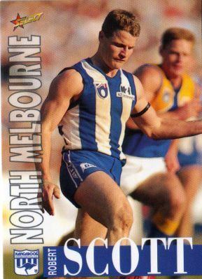 Robert Scott (Australian footballer) NORTH MELBOURNE Robert Scott 71 SELECT 1996 Australian Rules