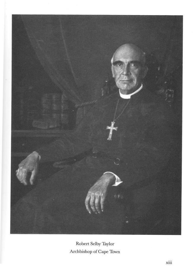 Robert Selby Taylor 6 The Most Revd Robert Selby Taylor Archbishop of Capetown The