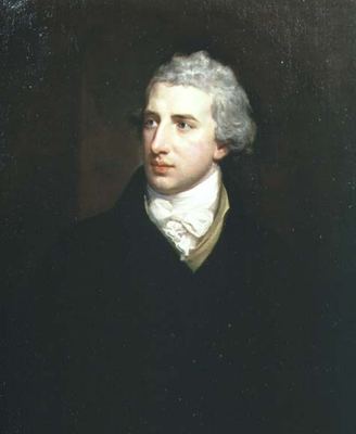 Robert Stewart, Viscount Castlereagh Details of Portrait of Robert Stewart Viscount