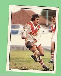 Robert Stone (rugby league) 1983 RUGBY LEAGUE STICKER 149 ROBERT STONE ST GEORGE DRAGONS eBay