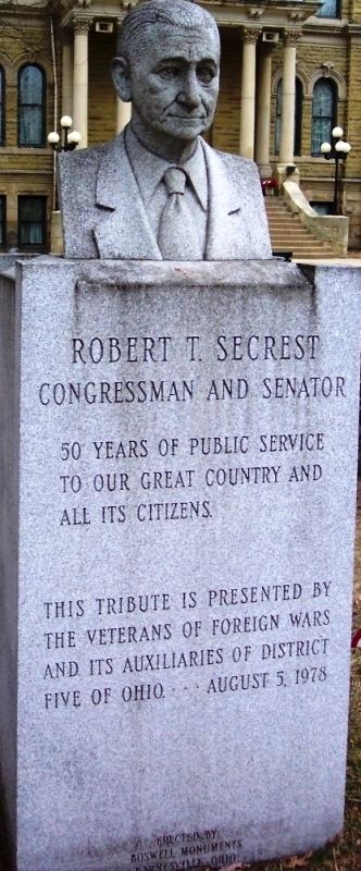 Robert T. Secrest Robert T Secrest Cambridge Ohio Citizen Memorials on