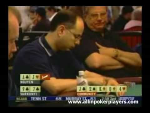 Robert Varkonyi Robert Varkonyi bluffs Scotty Nguyen at the 2003 WSOP