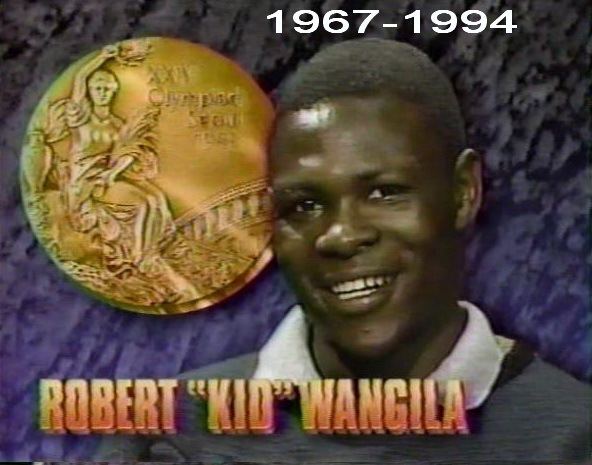 Robert Wangila Celebrating the Kenyan Story Boxer Robert Napunyi Wangila