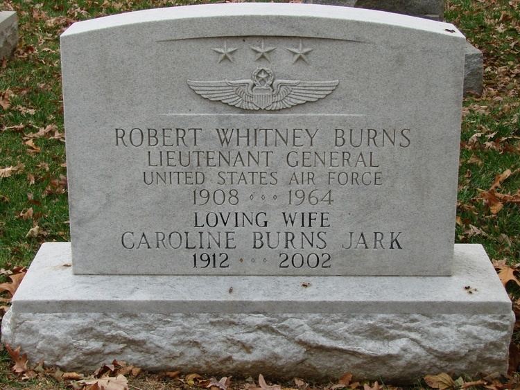 Robert Whitney Burns LTG Robert Whitney Burns 1908 1964 Find A Grave Memorial